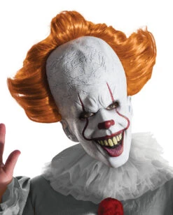 Pennywise ES Deluxe Kostüm 5 Pennywise ES Deluxe Kostüm -Halloween Kostüme pennywise es deluxe kostuem pennywise it kostuem mit maske horrorclown kostuem 29489 2