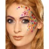 Rainbow Edelsteine 100 St. -Halloween Kostüme rainbow edelsteine 100 st selbstklebende make up glitzersteine dekosteine bunt fuer schminke 35823