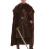 Renaissance Umhang Mit Kunstfell Braun 2 Renaissance Umhang Mit Kunstfell Braun -Halloween Kostüme renaissance umhang mit kunstfell braun historisches ritter kostuem 26623