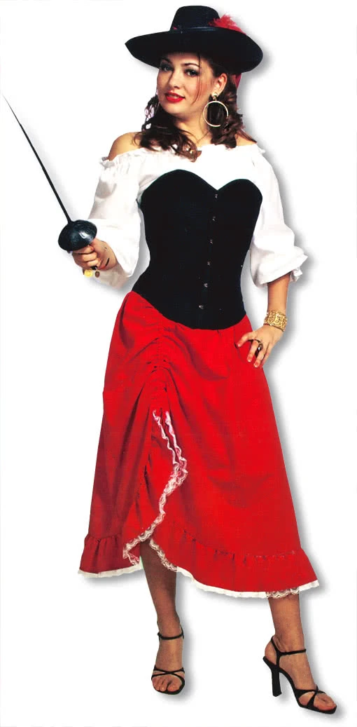 Roter Samtrock Esmeralda 3 Roter Samtrock Esmeralda