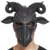 Satanische Widder Maske -Halloween Kostüme satanistische hammel schaumlatex maske halloween maske halloween halbmase halloween kostuem zubehoer 39416