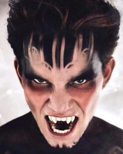 Scarecrow Shredder Fangs -Halloween Kostüme scarecrow schredder fangs scarecrow vampirzaehne scarecrow werwolf zaehne 14535 03