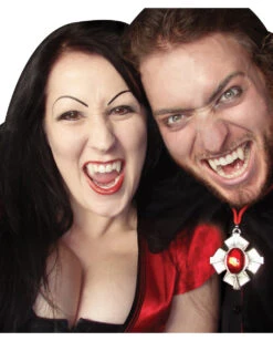 Vampir Eckzähne / Scarecrow Fangs -Halloween Kostüme scarecrow vampirzaehne scarecrow fangs scarecrow custom fangs 10690 03