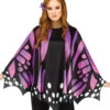 Schmetterlings Flügel Poncho Lila -Halloween Kostüme schmetterlings fluegel poncho lila 37569