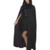 Schwarzes Cape Als Kapuzen Umhang Deluxe -Halloween Kostüme schwarzes cape als kapuzen umhang halloween cape deluxe 26736 3