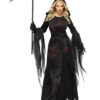 Seelenloser Reaper Damen Kostüm -Halloween Kostüme seelenloser reaper damen kostuem soulless reaper woman costume blutiges sensenmann frauen kostuem 54222