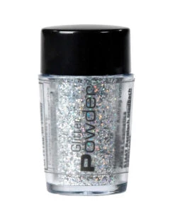 Glitterpuder Silber Im Streuer