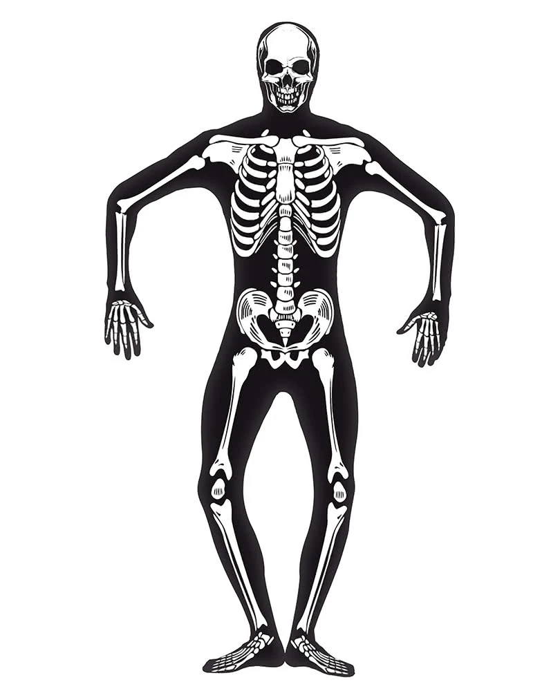 Skelett Skinsuit Glow In The Dark 3 Skelett Skinsuit Glow In The Dark