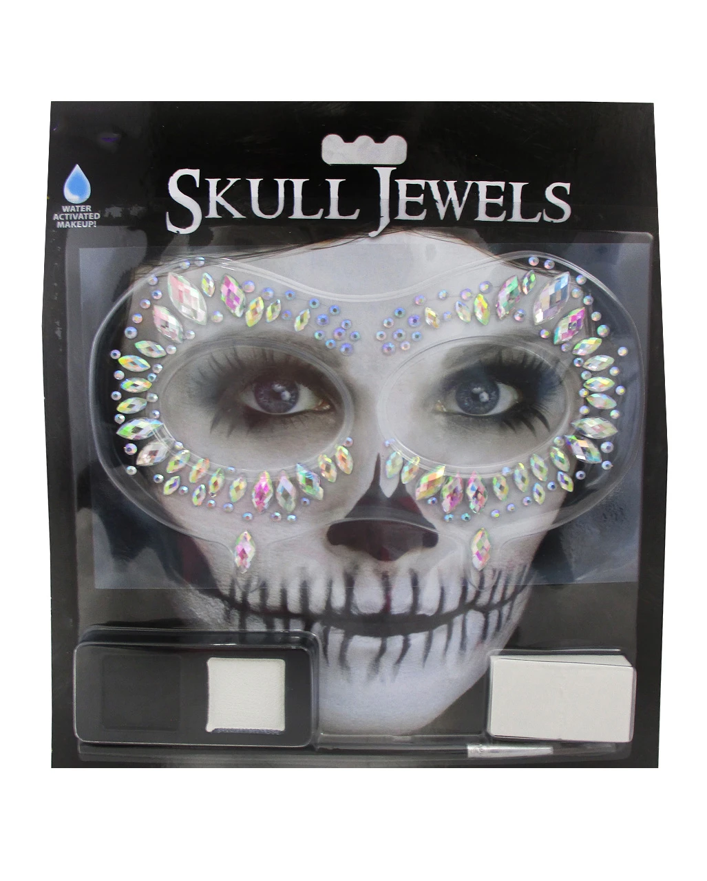 Skull Jewels Make-Up Kit 3 Skull Jewels Make-Up Kit