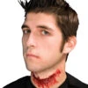 Slit Throat Wunde -Halloween Kostüme slit throat wunde grosser kehlenschnitt latexwunde schnittwunde aus latex 15214 1