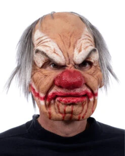 Smiley Horrorclown Maske -Halloween Kostüme smily horrorclown maske killerclown maske halloween maske horror maske 21272 04