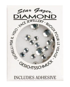 Stargazer Face Diamonds Silber