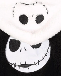 Nightmare Before Christmas - Jack Skellington Bademantel -Halloween Kostüme the nightmare before christmas jack skelington bademantel flauschiger morgenmantel jack skellington fanartikel 54431 2