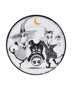 The Nightmare Before Christmas Teller Set -Halloween Kostüme the nightmare before christmas porzellan teller set 4 teilig jack skellington merchandise 38918 3