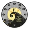 The Nightmare Before Christmas Wanduhr -Halloween Kostüme the nightmare before christmas wanduhr gothic und halloween wohnungsdeko und accessoiress nbc wall clock 52326