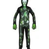 Toxisches Skelett Kostüm Kinder -Halloween Kostüme toxisches skelett kostuem kinder toxic skeleton child costume skelett jumpsuit halloween 54353