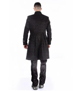 Viktorianischer Gothic Aristokrat Herren Mantel -Halloween Kostüme viktorianischer gothic aristokrat herren mantel schwarz victorian gothic aristocrat mens coat black 39107 4