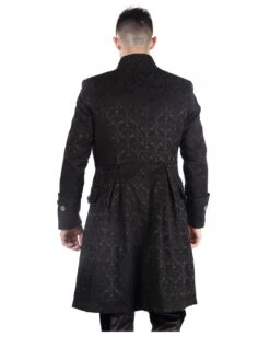 Viktorianischer Gothic Aristokrat Herren Mantel -Halloween Kostüme viktorianischer gothic aristokrat herren mantel schwarz victorian gothic aristocrat mens coat black 39107 5