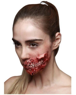 Zombie Fraß Latexwunde